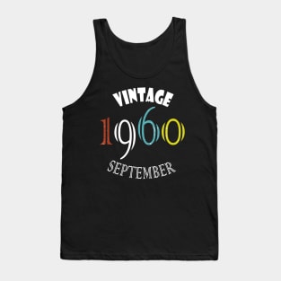 1960 September Vintage Tank Top